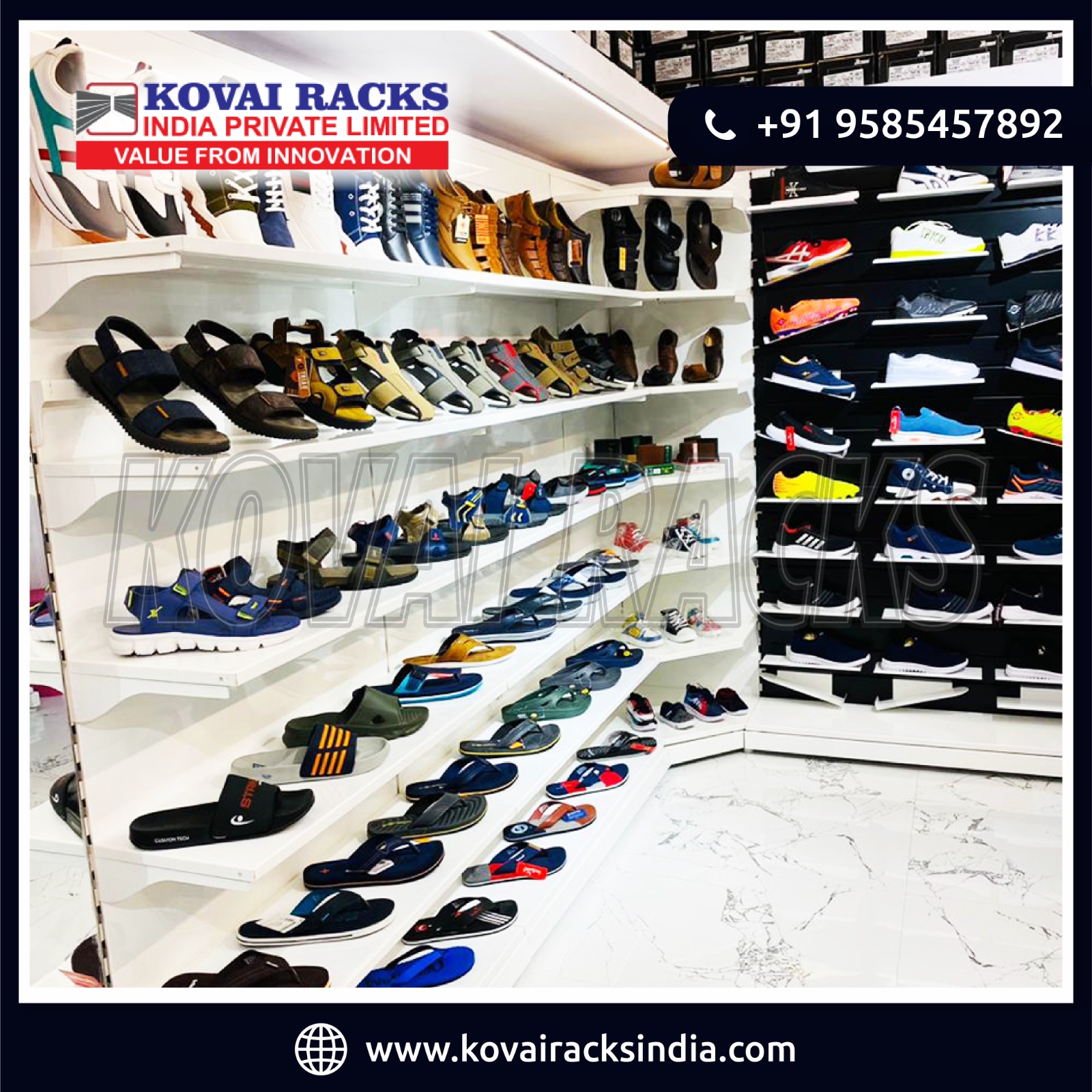 Footwear Shop Racks 